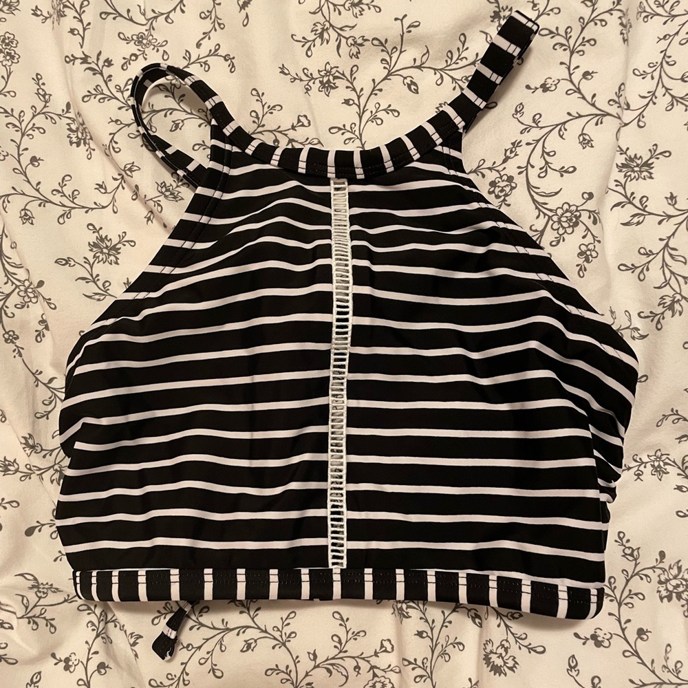 Xhilaration High-Neck Bathing Suit Top